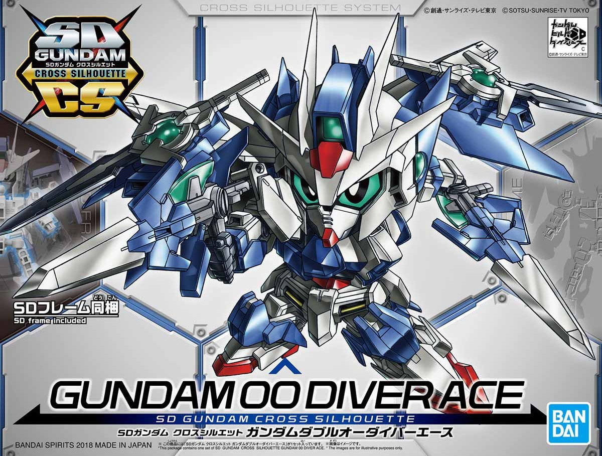 SD Gundam Cross Silhouette Gundam 00 Diver Ace