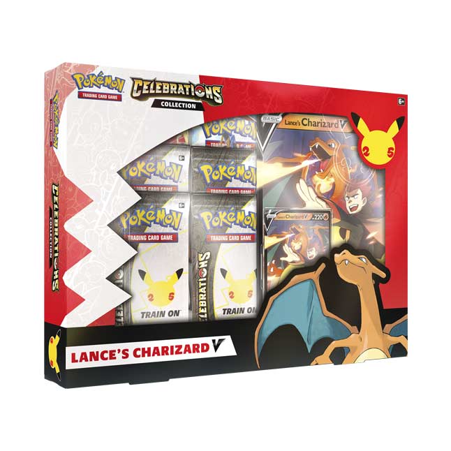 Pokémon TCG: Celebrations Collection — Lance's Charizard V & Dark Sylveon V
