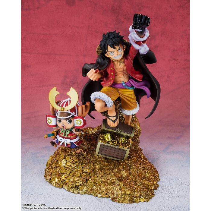 Figuarts ZERO Monkey D. Luffy Wt100 Memorial 100 Views Of The Great Pirates Drawn By Eiichiro Oda