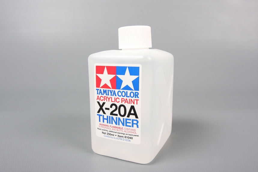 TAMIYA - Acryl/Poly Thinner X-20A 250Ml