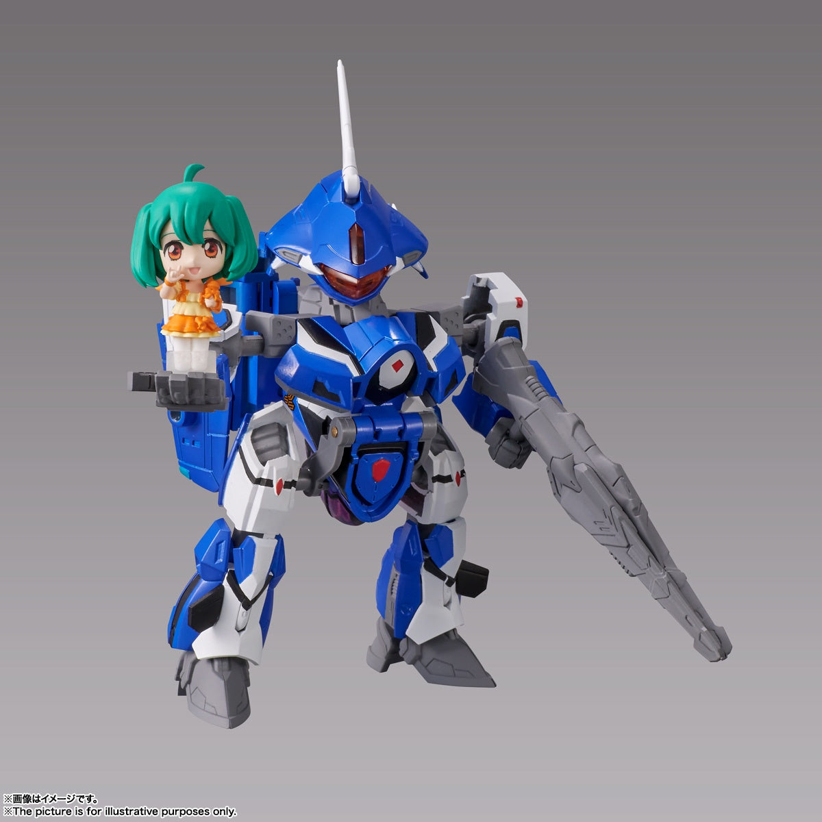 TINY SESSION VF-25G Messiah Valkyrie (Michael machine) with Ranka