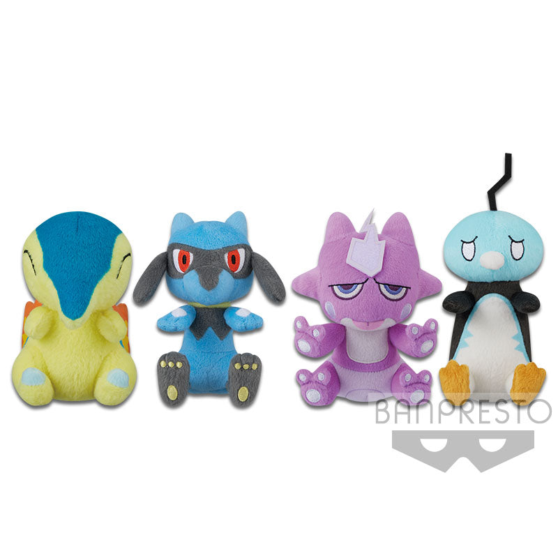 Pokémon Plush～Cyndaquil･Riolu･Toxel･Eiscue(Noice Face)～