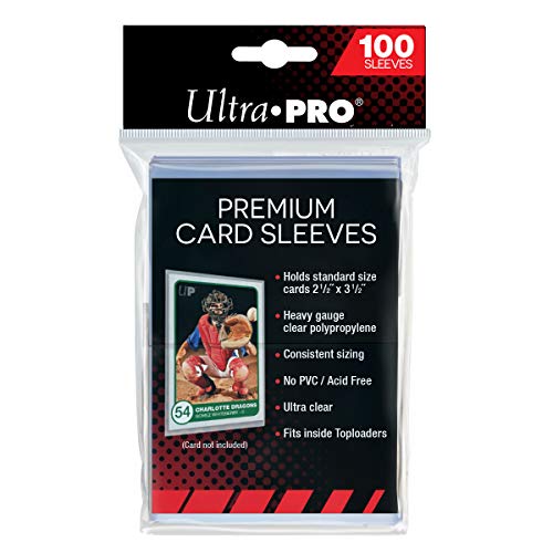 Ultra Pro 2-1/2" X 3-1/2" soft card sleeves