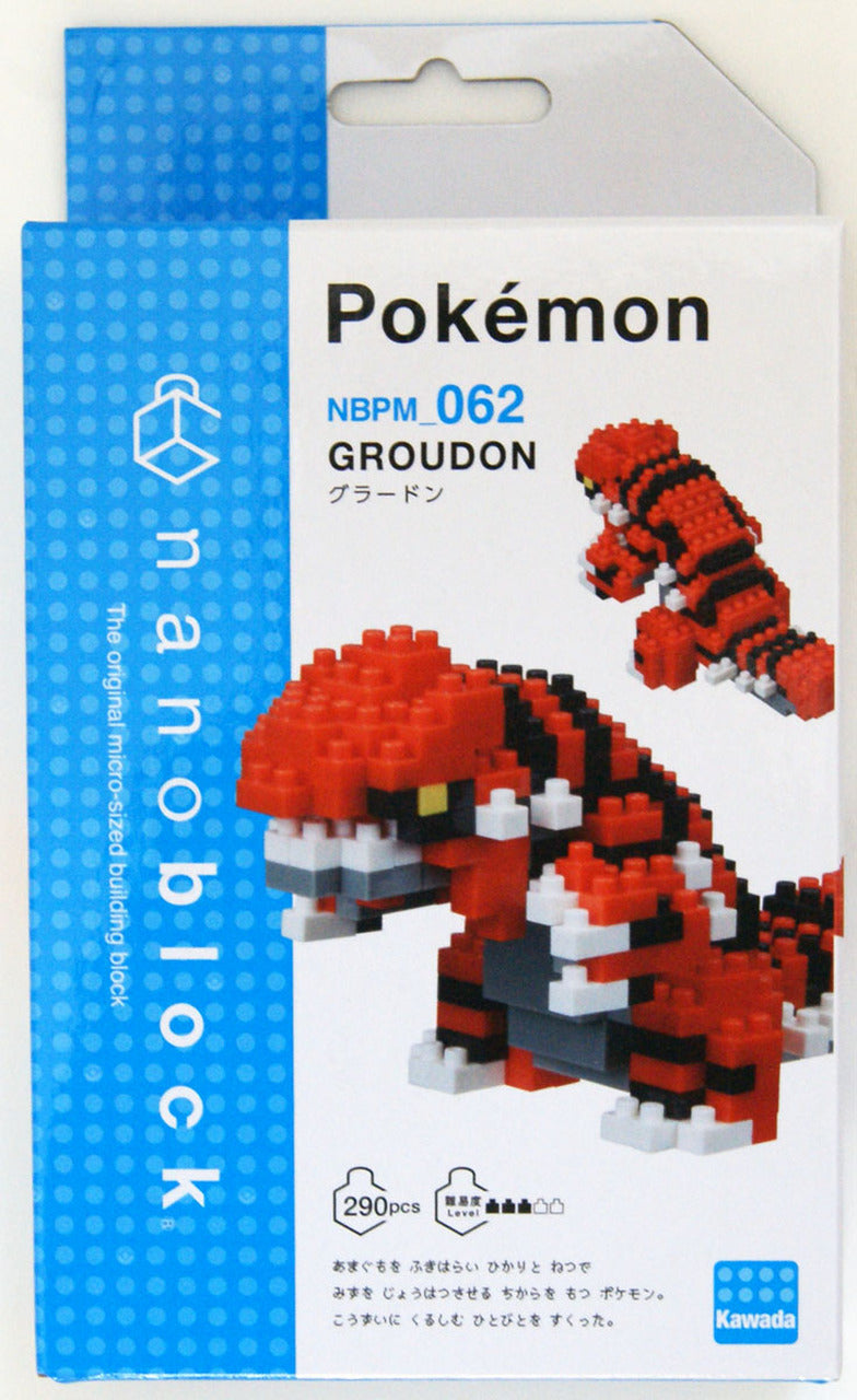 Groudon Nanoblock (NBPM_062)