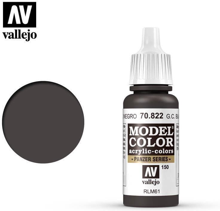 70.822 GERMAN CAMOUFLAGE BLACK BROWN.