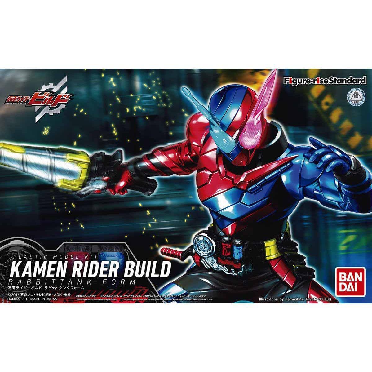 FIGURE RISE STANDARD KAMEN RIDER BUILD RABBIT TANK FORM.