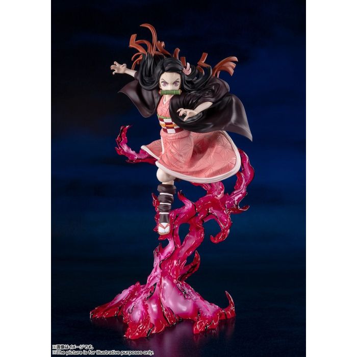 FIGUARTS ZERO KAMADO NEZUKO THE BLOOD DEMON ART.