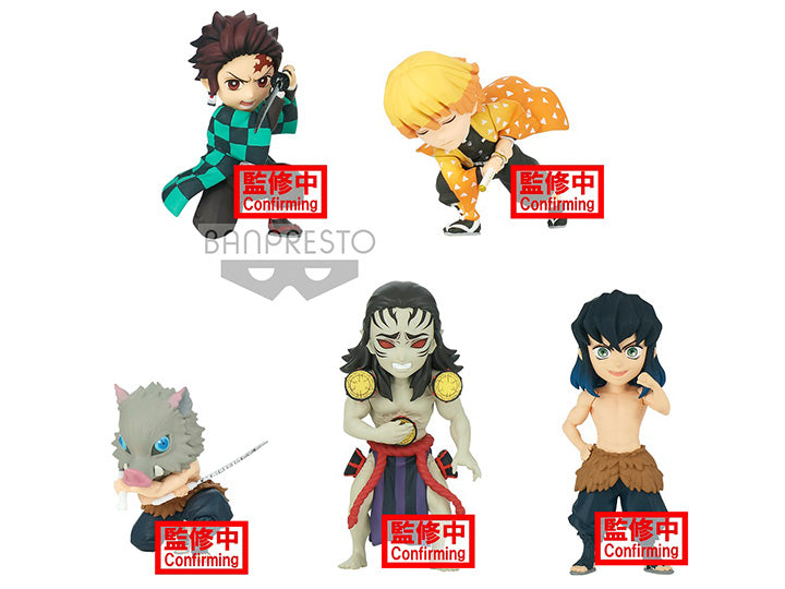 [PRE-ORDER] DEMON SLAYER: KIMETSU NO YAIBA WORLD COLLECTABLE FIGURE VOL.3 SET OF 5 FIGURES.