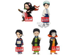 DEMON SLAYER: KIMETSU NO YAIBA WORLD COLLECTABLE FIGURE VOL.2 SET OF 5 FIGURES.