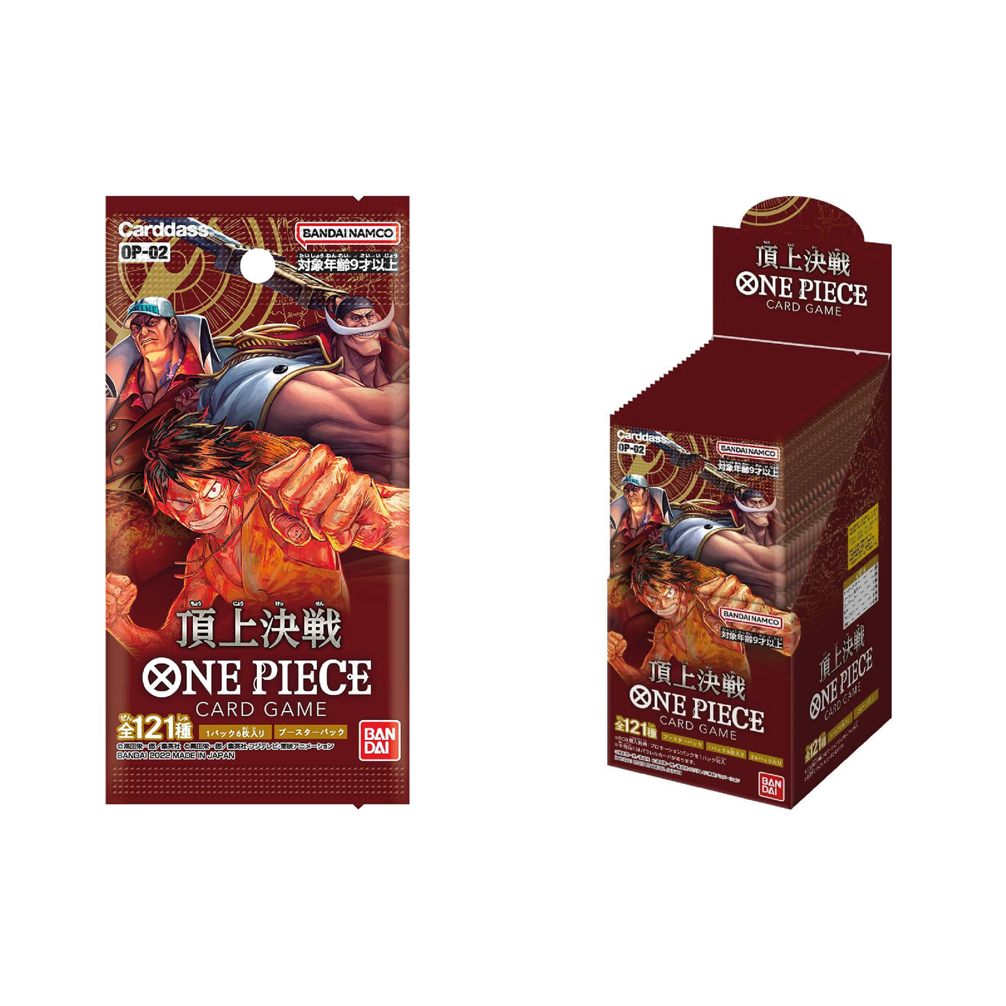 One Piece Card Game OP02 Paramount War Booster Box [JPN] The Avid