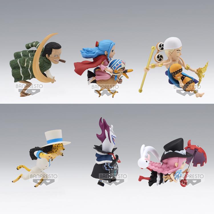 One Piece World Collectable Figure The Great Pirates 100 Landscapes Vol.6 Set of 6 Figures.