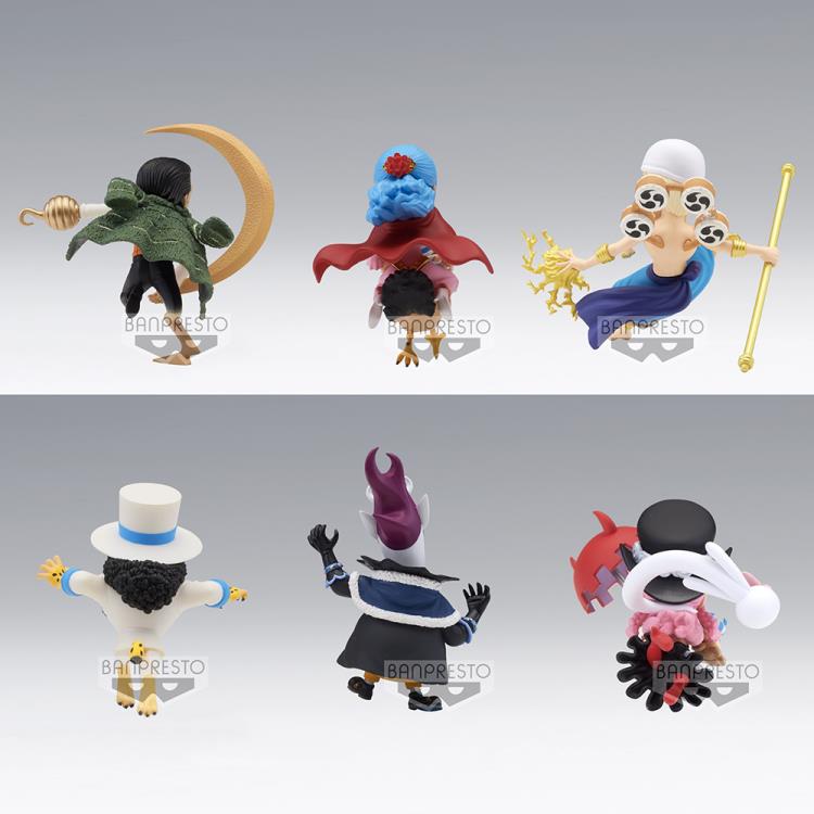 One Piece World Collectable Figure The Great Pirates 100 Landscapes Vol.6 Set of 6 Figures.