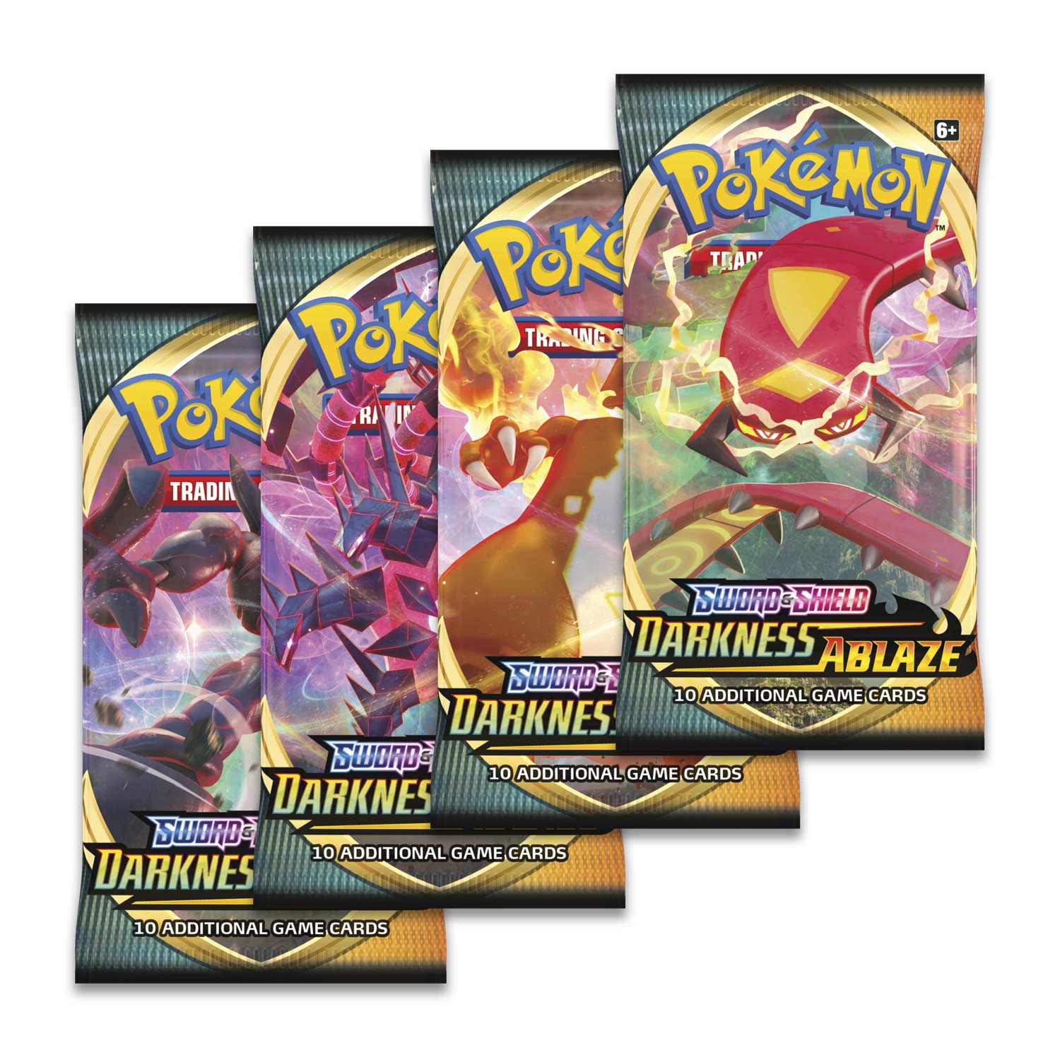 Pokémon TCG: Sword & Shield-Darkness Ablaze Booster Packs