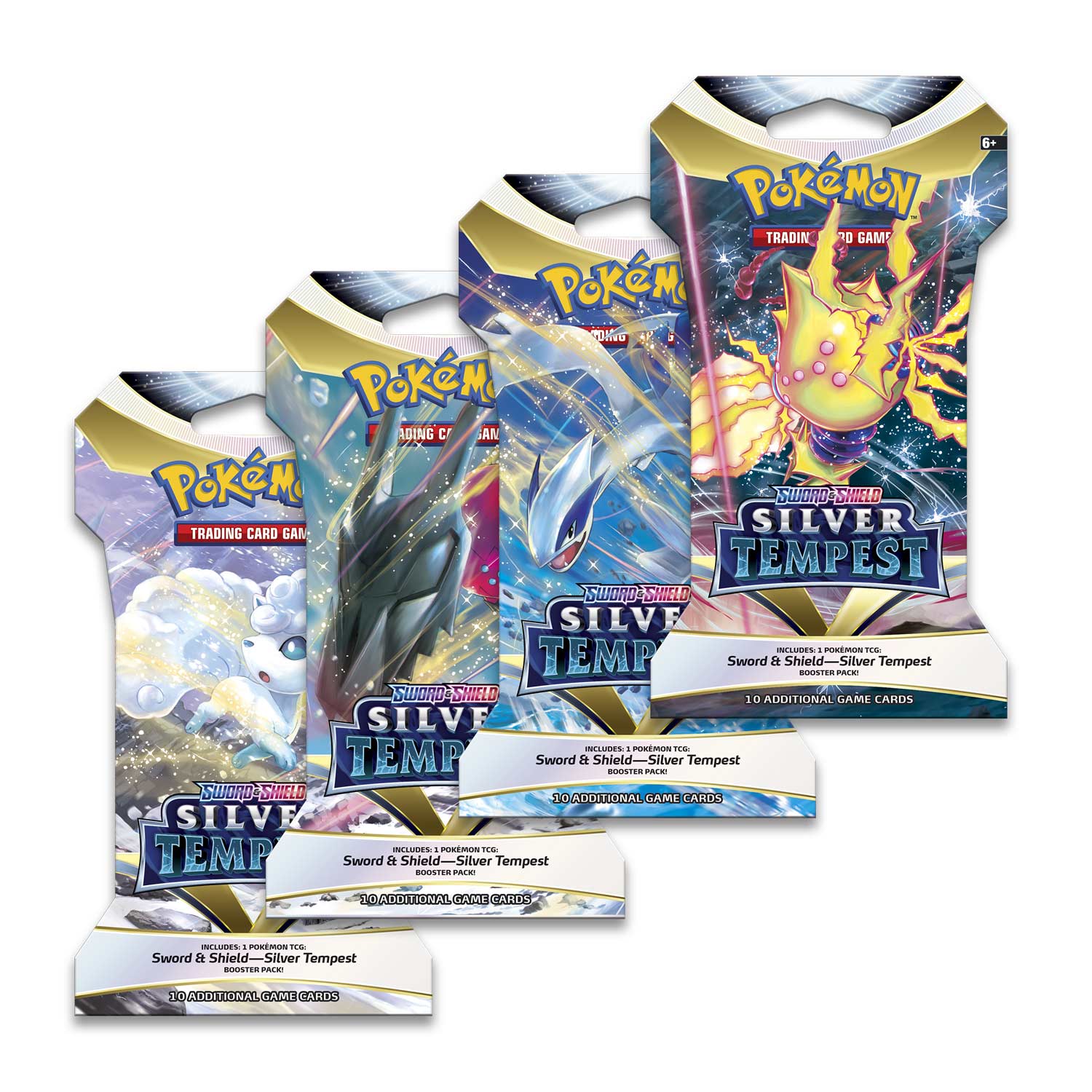 Pokémon TCG: Sword & Shield - Silver Tempest Sleeved Booster Inner Case (24 Packs)