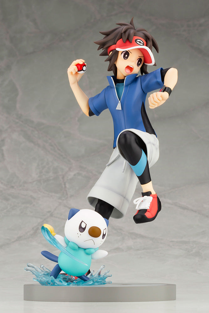 ARTFX J STATUE Pokemon Nate with Oshawott