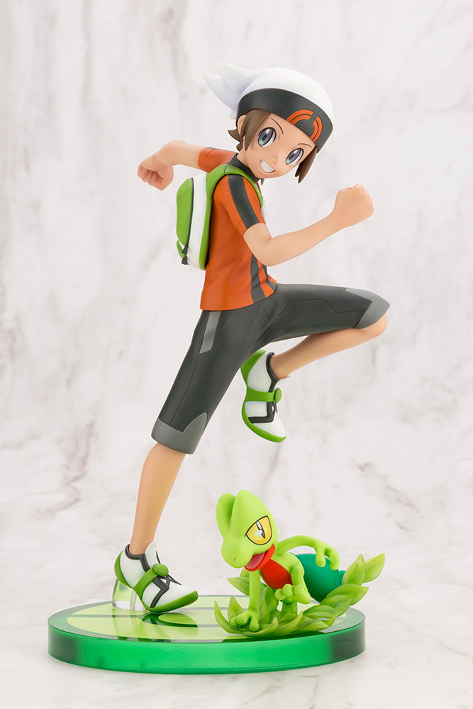 ARTFX J STATUE Pokemon Brendan with Treecko