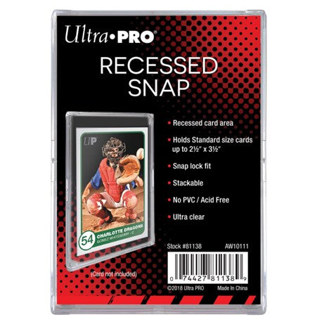 Ultra Pro Recessed Snap