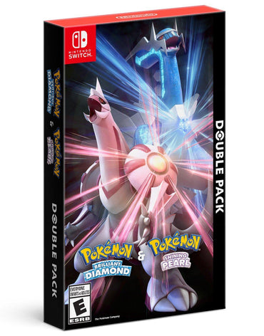 NINTENDO SWITCH POKÉMON BRILLIANT DIAMOND AND POKÉMON SHINING PEARL (DOUBLE PACK).