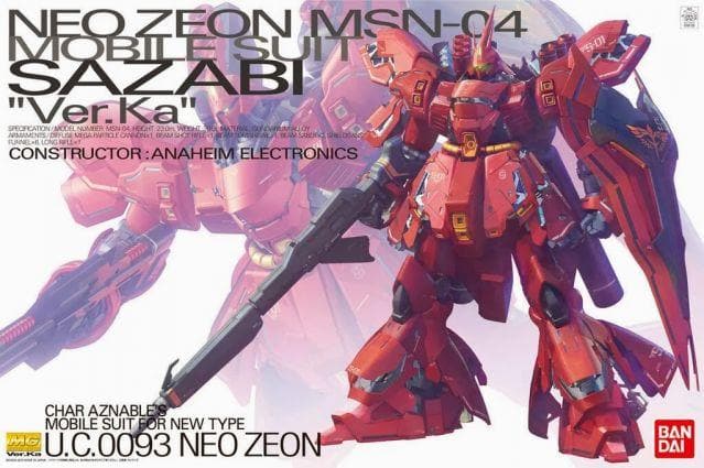 MG 1/100 MSN-04 SAZABI VER.KA.