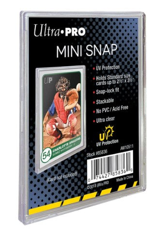 Ultra Pro UV Mini Snap Card Holder