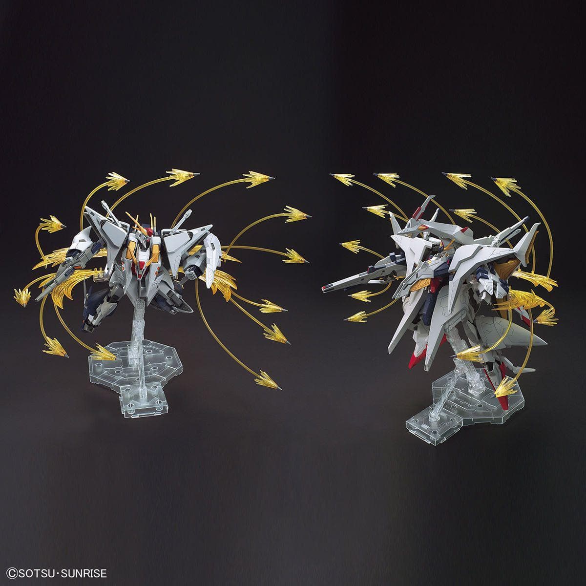 HGUC 1/144 XI GUNDAM VS PENELOPE FUNNEL MISSLE EFFECT SET.