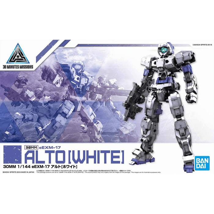 30MM 1/144 EEMX-17 Alto (White) - The Avid Collectors