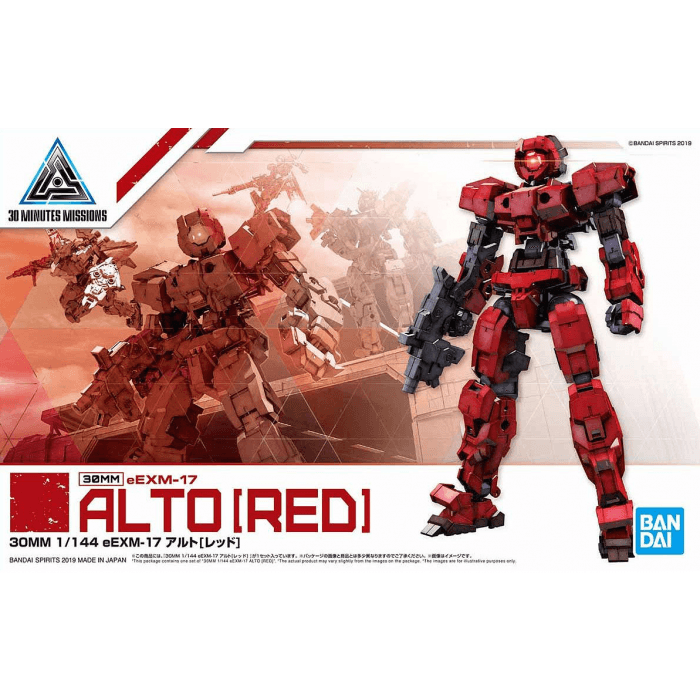 30MM 1/144 EEMX-17 Alto (Red) - The Avid Collectors