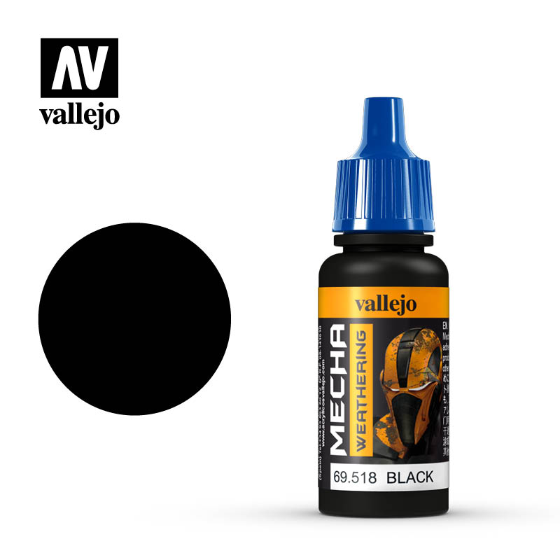 MECHA COLOUR PAINT 69.518 BLACK WASH.