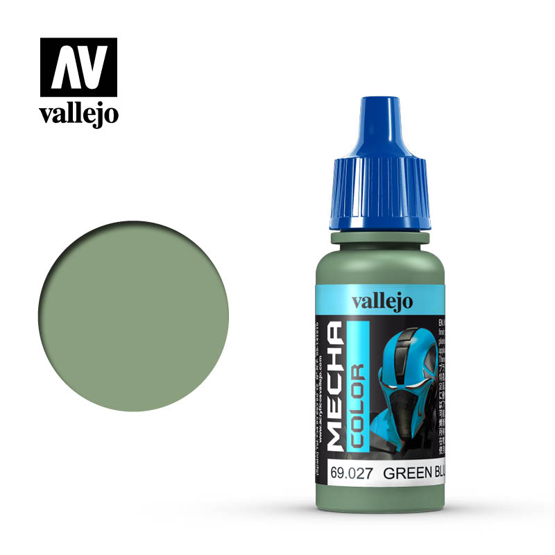 MECHA COLOUR PAINT 69.027 GREEN BLUE.