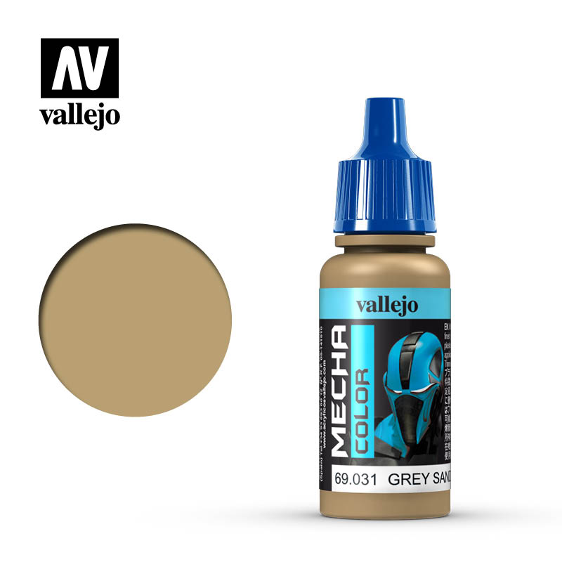 MECHA COLOUR PAINT 69.031 GREY SAND.