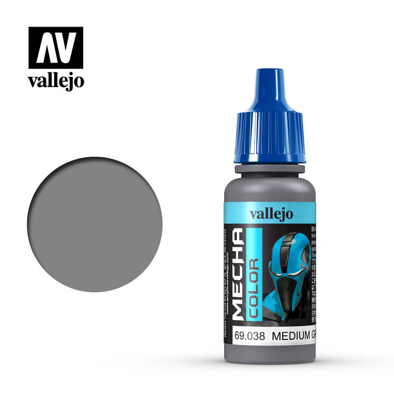 MECHA COLOUR PAINT 69.038 MEDIUM GREY.