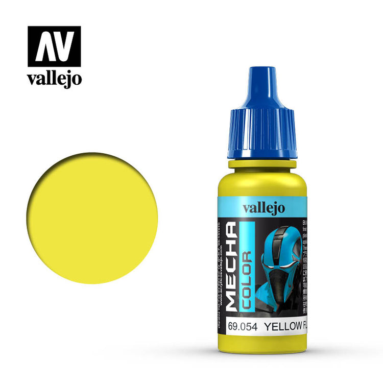 MECHA COLOUR PAINT 69.054 YELLOW FLUORESCENT.